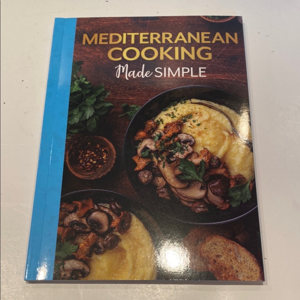 NWOT “Mediterranean Cooking Made Simple,”